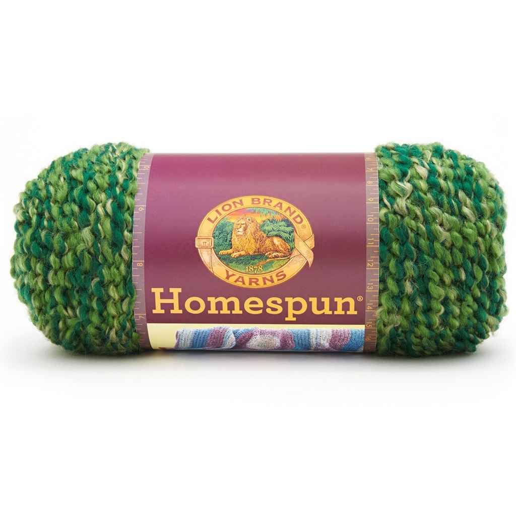 Lion Brand Homespun Yarn - Forest